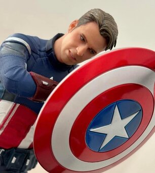 Captain America 2012 & 2023 Iron Studios 1:10 figúrky - 3
