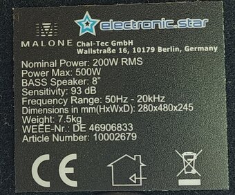 Skytronic Digital Karaoke Amplifier - 3
