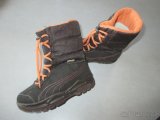 PUMA BORRASCA- oranžovohnědé sněhule s goretexem vel.28 - 3