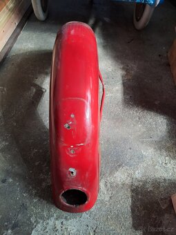 Jawa 500 ohc 01 zadní blatnik - 3