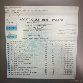 Prodam externi disk 3TB - 3