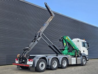 MAN TGS 35.400 8x4 - nosič kontejnerů s hydraulickou rukou - 3