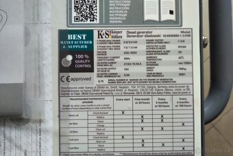 Nová Diesel Elektrocentrála AVR, startér + ATS startuje sama - 3