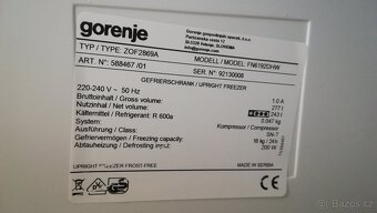 Šuplíkový mrazák gorenje - 3