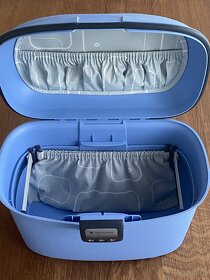 Samsonite skořepinový kosmetický kufřík modrý - 3