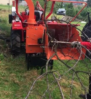 Štěpkovač WC8, štěpkovač za traktor a malotraktor - 3