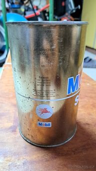 Plechovka Mobil Oil - 3