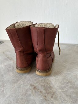Kožené zimní boty vel 32 - 3