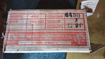 Stare nepoužité obklady Rako - 3