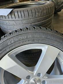 Alu kola 5x112 R18 + zimní pneu - 3