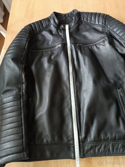 Pánská kožená bunda Brixton, XXXL. - 3