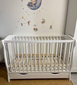 Dětská postýlka + šuplíkem - 3