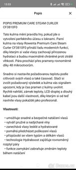 Rowenta steam curler cf3810 - 3