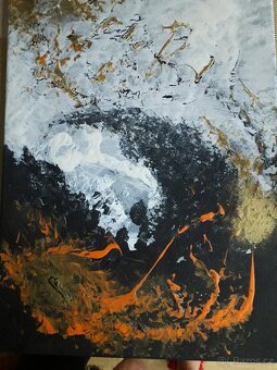 Obrazy ručně malované - 3