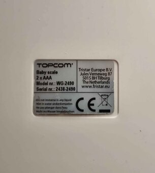 Dětská váha Topcom - 3