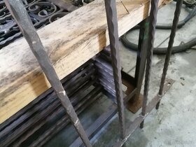 B profil, ctyřhran, jekl, plocháč - kovaná ocel - 3