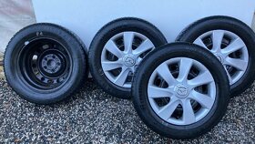 Plechové disky + zimní pneu Barum 195 / 65 R18 4,5 mm - 3