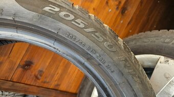 4x Zimní Pneu 205/50 R17 Pirelli 2021 - 3