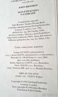 Brookes J. NEJVĚTŠÍ KNIHA O ZAHRADĚ - 3