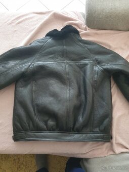 Kožena shearling ovčí letecka budna Leathermaster M - 3