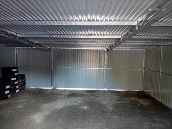 Plechová garáž 7m x 7m - 3