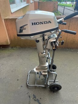 Lodni motor Honda BF 5hp 4t dlouha noha, dobijeni na 12v - 3