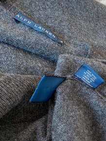 100% kašmír - Kašmírový svetr zn. Ralph Lauren - 3