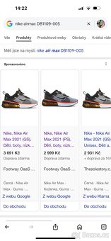 Luxusní, dětské tenisky Nike AIR MAX 2021 - 3