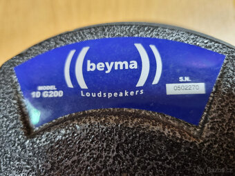 Basový reproduktor BEYMA 10 G200 - 3