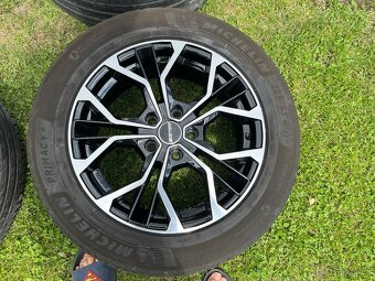 ALU kola GMP ITALIA 5x112 ET 45 pneu 225/55 R17 pěkné pneu - 3