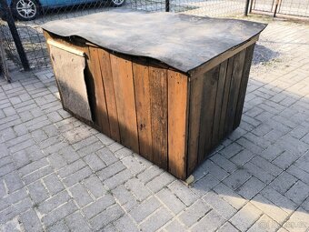 Zateplená bouda pro psa s kotcem - 3