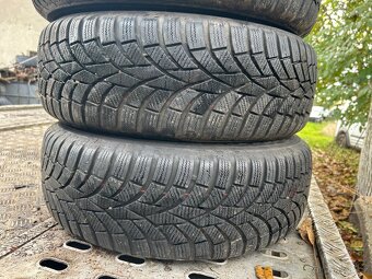 Škoda Octavia 2 zimní sada kol 5x112 , 195/65 R15. víc sad - 3