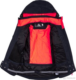 Zimní lyžařská bunda, kalhoty a rukavice vel. L Northfinder - 3