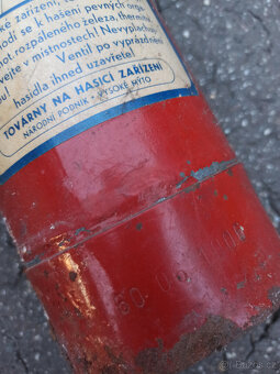 Retro hasicí přístroj - 3