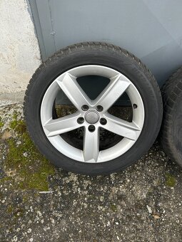Alu kola R17 5x112 Audi + Zimní pneu 225/50/17 Goodyear - 3