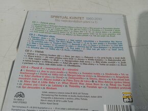 Cd - 4 x cd  - Spiritual kvintet 1960 - 2010 - 3