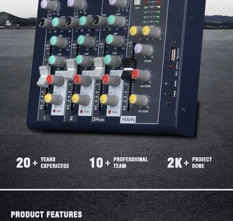 Mixážní pult s USB připojením - 3