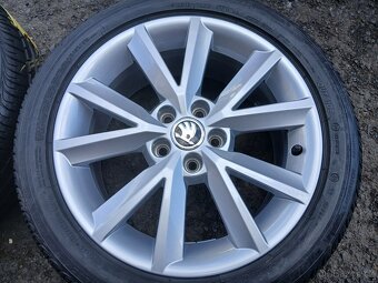 Sad Orig ALU kol Škoda 215/45R16 letní - 3
