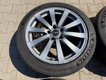 4x al kola 5x115 18 + pneu letní 235/45 R18 - 3