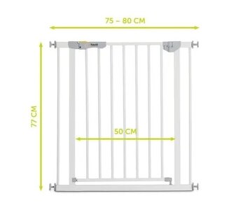 Hauck Autoclose N Stop white - zábrana - 3