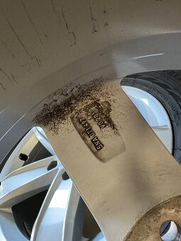 Alu kola 17 5x112, ET38 VW Tiguan 225/60R70 - 3