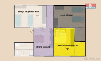 Pronájem bytu 1+kk, 25 m², Vamberk, ul. Janáčkova - 3
