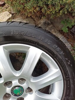 Alu kola Škoda r15 - 3