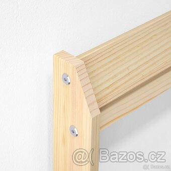 Ikea Neiden Postel Masiv 140 x 200 Rošty LÖNSET - 3
