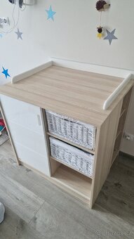 Komoda s přebalovacím pultem + 2 regály – Faktum Coimbra - 3