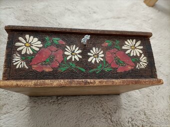 Truhlice, dřevěná truhla, krabička - 3