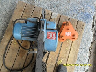 Eletridký kladkostroj - 3