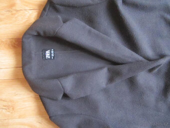 Kabát zn. ZARA, S/M/L, sytě tmavě hnědý, výhodná cena - 3