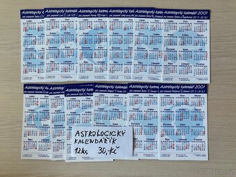 Kalendáříky 1.sada - 3