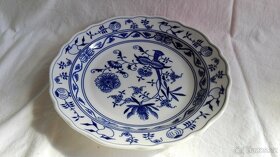 Cibulák 3 druhy mísa kulatá / podnos koláčový s uchy 1.Tř - 3